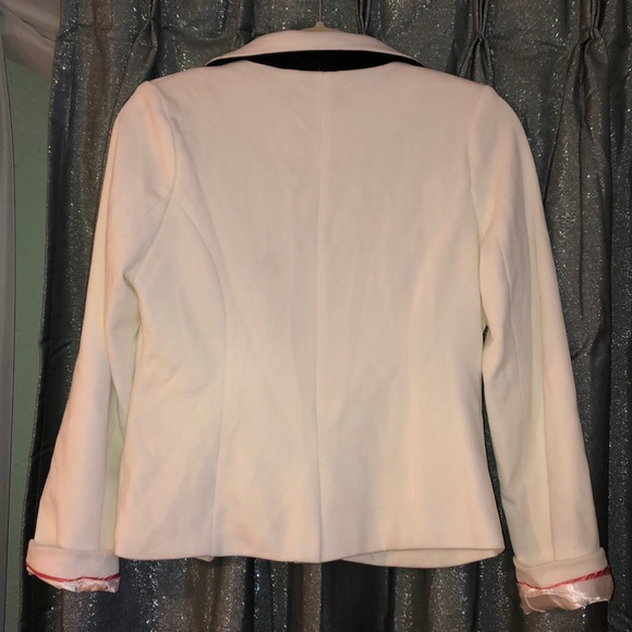 Arden B Luxe white blazer Medium NWOT - Picture 3 of 3
